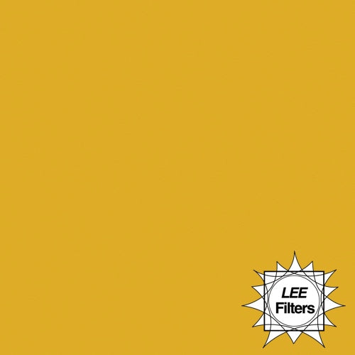 LEE Filters 642 1/2 Mustard Yellow Filter - 48" x 25' Roll (1" Core)