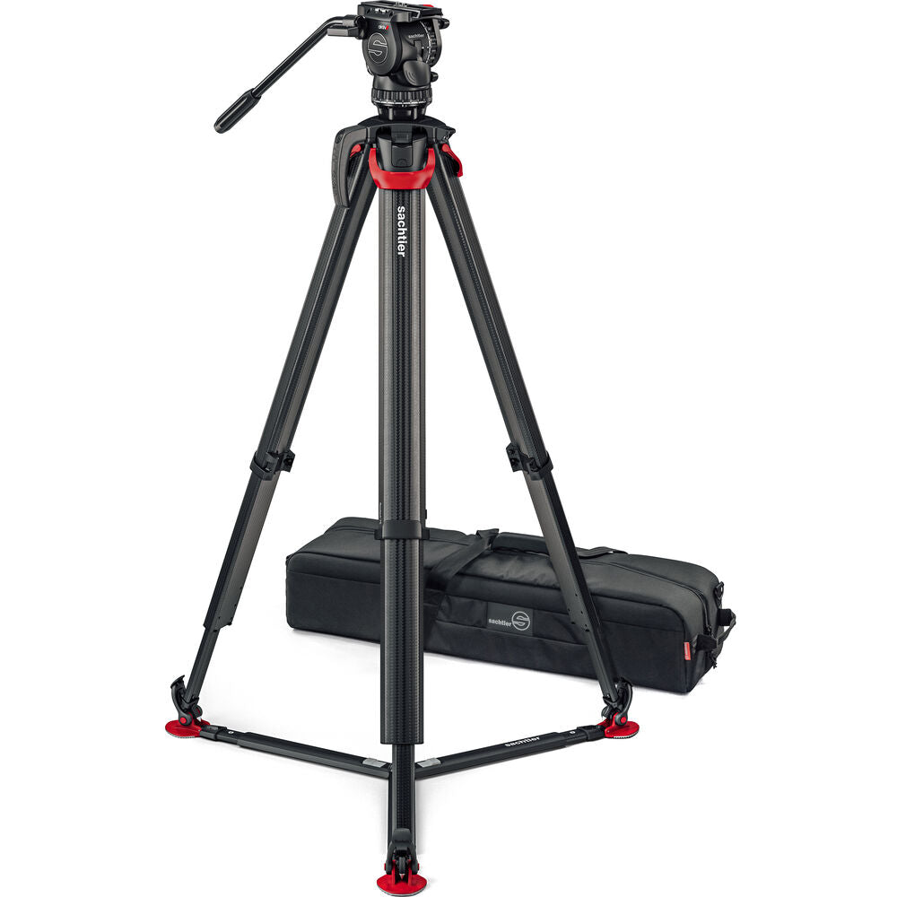 Sachtler System aktiv8 Touch & Go Fluid Head & Flowtech 75 Tripod with Bag