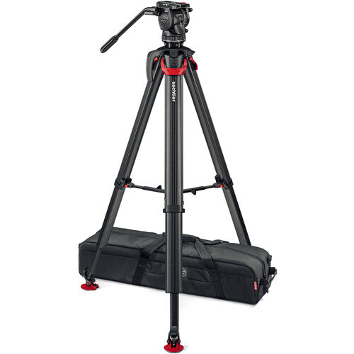Sachtler System aktiv8 Touch & Go Fluid Head & Flowtech 75 Tripod with Bag