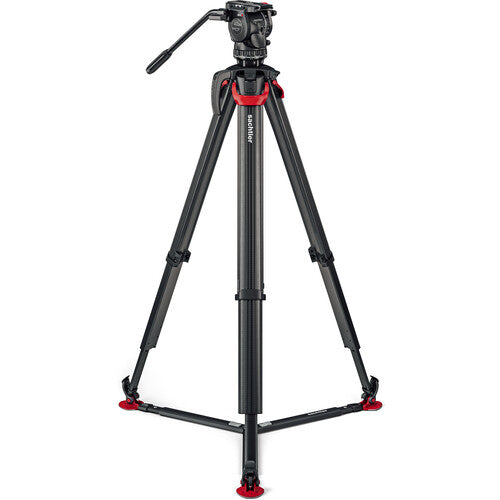 Sachtler System aktiv8 Sideload Fluid Head & Flowtech 75 Tripod with Bag