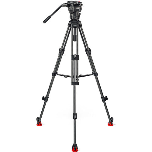 Sachtler System FSB 6 Mk II Sideload Fluid Head & 75/2 Tripod with Bag