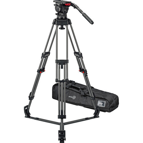 Sachtler System FSB 14 Mk II Touch & Go Fluid Head & ENG Carbon Fiber Tripod with Bag