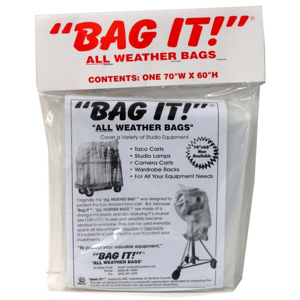 Bag-It All Weather Bags Clear 5-Mil