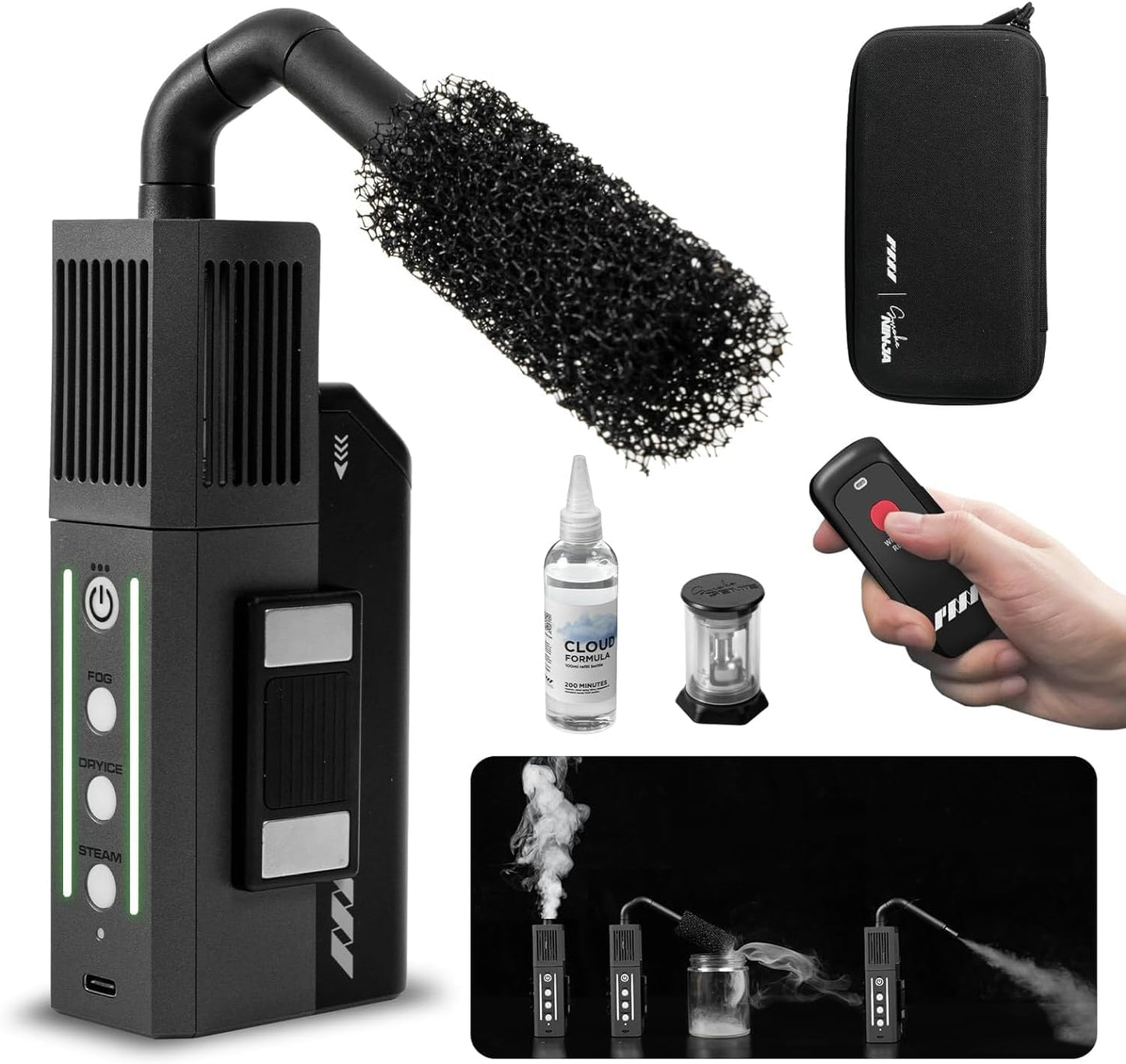 SmokeNINJA Portable Fog Machine
