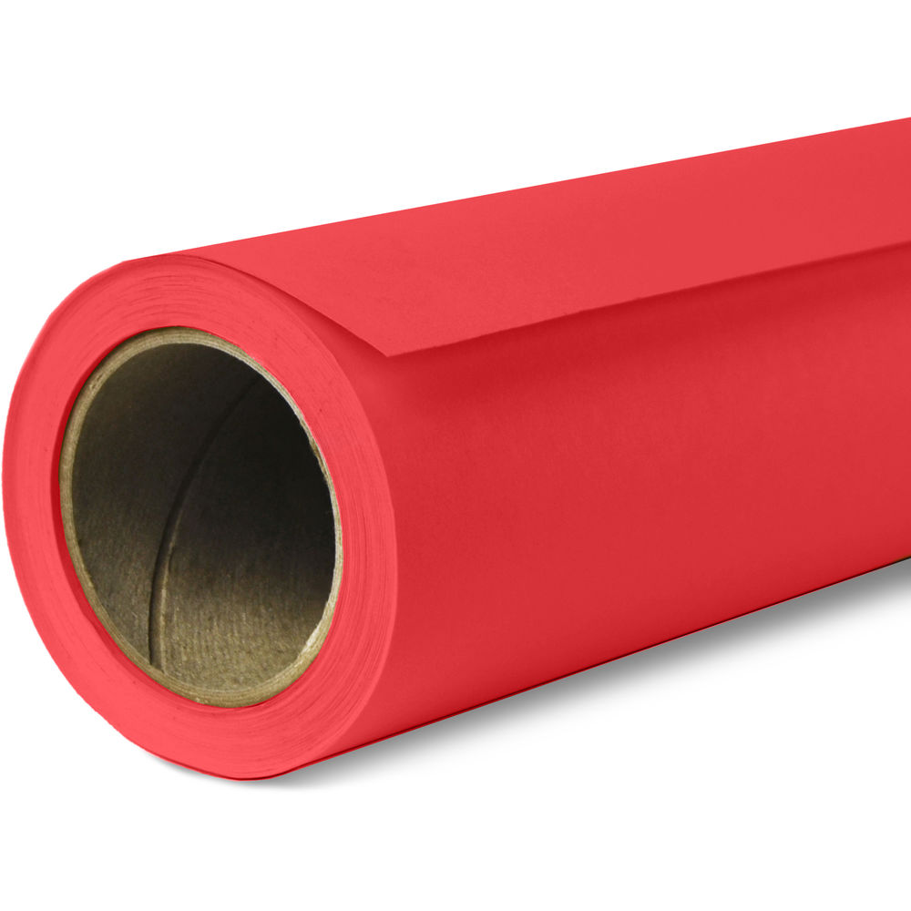 Savage Widetone Seamless Background Paper #8 Primary Red - 107" x 12yds