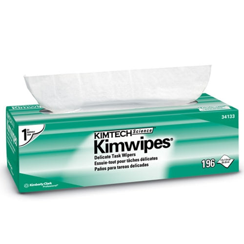 Kimtech Kimwipes Delicate Task Wipes 11.2x12.3" - 1 Ply 198 Count