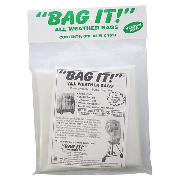 Bag-It All Weather Bags Clear 5-Mil