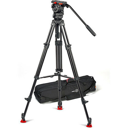 Sachtler System FSB 4 Sideload Fluid Head & 75/2 Tripod with Bag