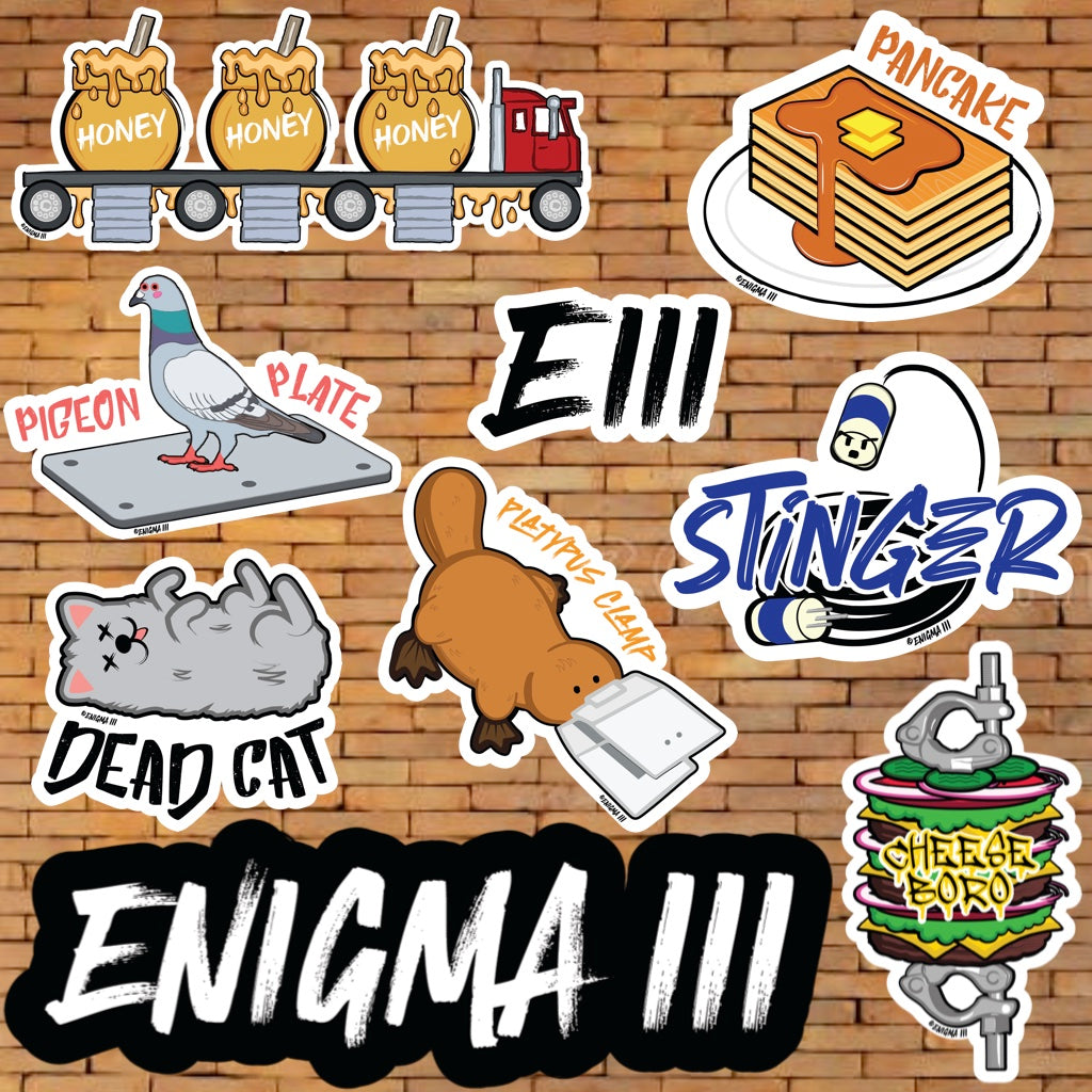Enigma 3 Sticker Pack #1
