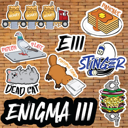 Enigma 3 Sticker Pack #1