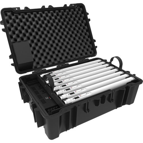 Astera 8-Light Helios Tubes w/ Charging Case & Accessories
