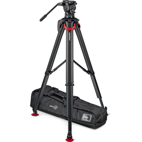 Sachtler System aktiv10 Sideload Fluid Head & Flowtech 100 Tripod with Bag