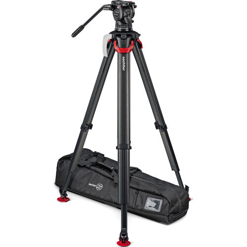 Sachtler System aktiv10 Sideload Fluid Head & Flowtech 100 Tripod with Bag