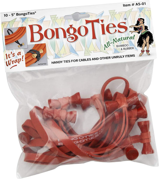 BongoTies All Red (10-Pack)