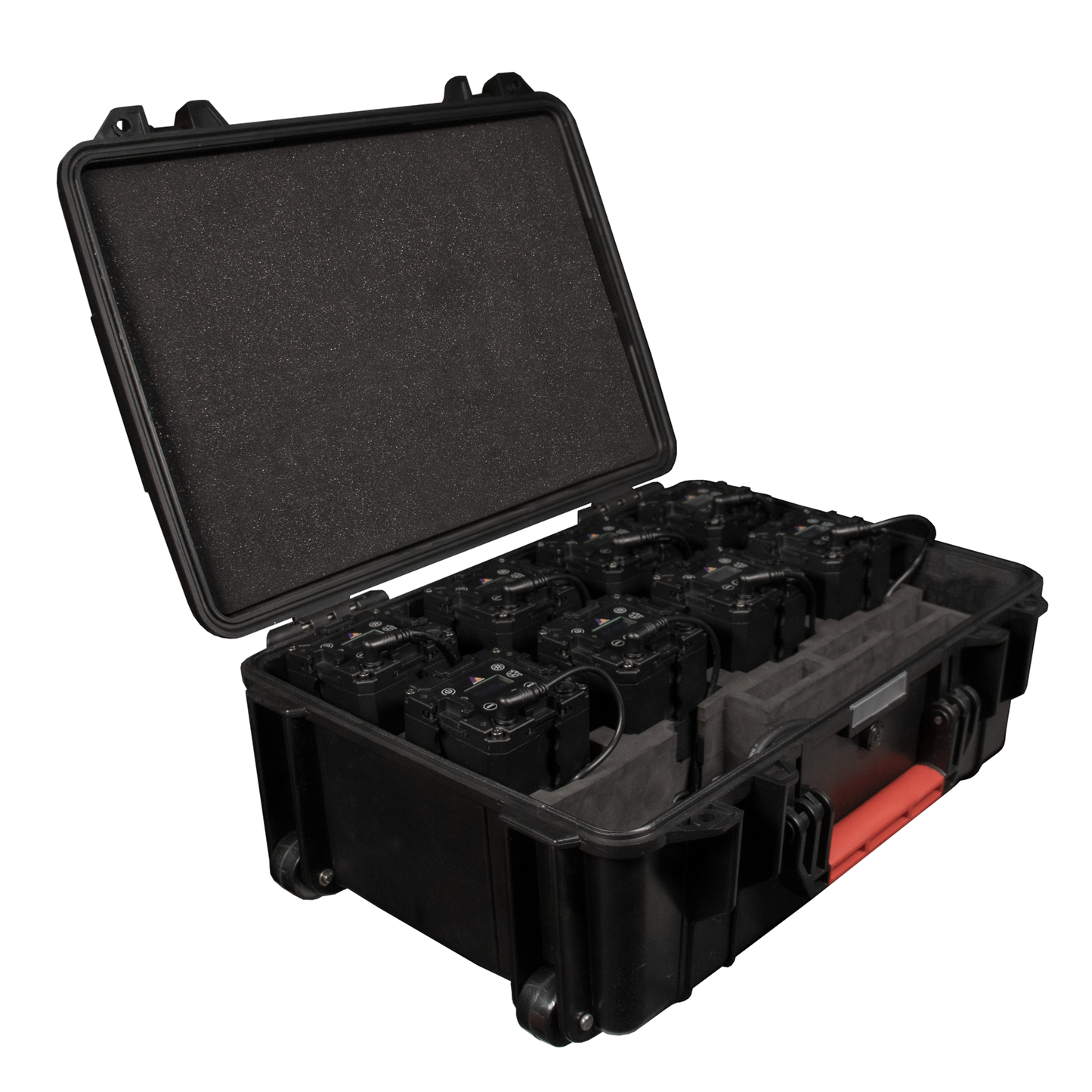 Astera 8-Light PixelBricks w/ Charging Case & Accessories