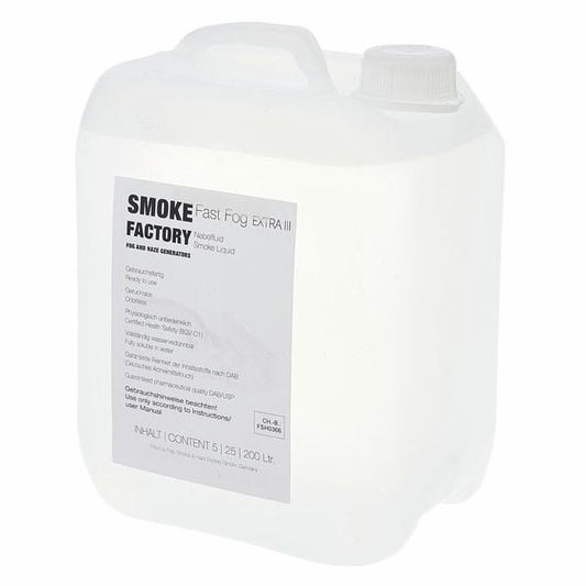 Smoke Factory Fast Fog EXTRA III Fluid - 5 Liters