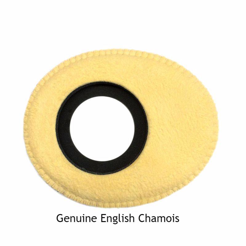 Bluestar Genuine Chamois Eyepiece Cushions - Large Oval