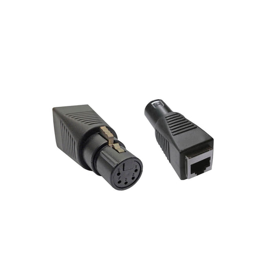 DMX 5-Pin Female to RJ45 Connector