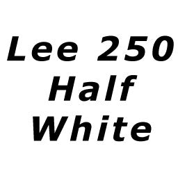 LEE Filters 250 Half White Diffusion - 48" x 25' Roll (1" Core)