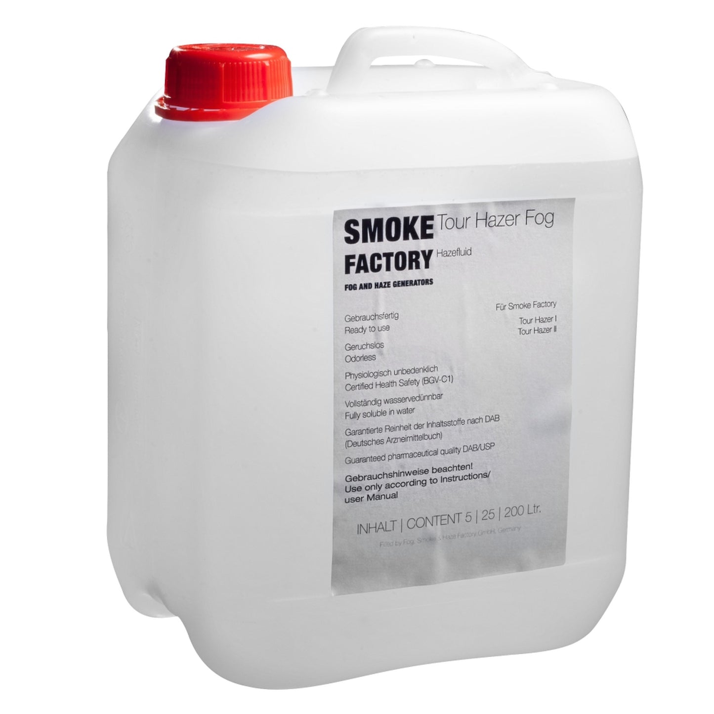 Smoke Factory Tour Hazer Fluid - 5 Liters