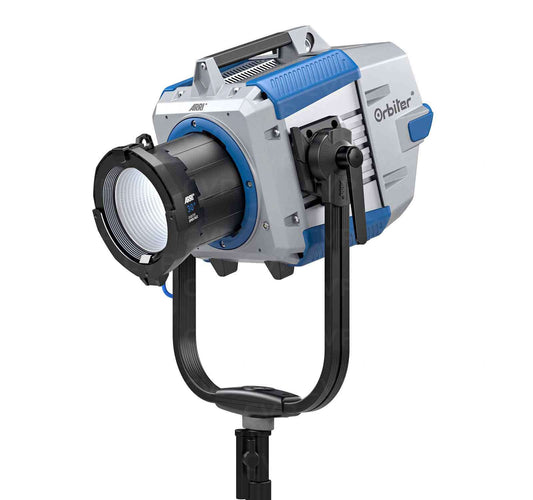 USED* ARRI Orbiter LED Light w/Controller, Lenses, Docking Ring, Glass Cover, Barndoors